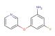 3-fluoro-5-(pyridin-3-yloxy)aniline