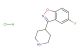 5-fluoro-3-(piperidin-4-yl)-1,2-benzoxazole hydrochloride