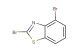2,4-dibromo-1,3-benzothiazole