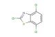 2,4,7-trichloro-1,3-benzothiazole