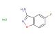 5-fluoro-1,2-benzoxazol-3-amine hydrochloride