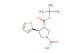 (3S,4S)-3-[(tert-butoxy)carbonyl]-4-(thiophen-2-yl)pyrrolidine-1-carboxylic acid