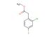methyl 2-(2-chloro-4-fluorophenyl)acetate