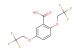 2,5-bis(2,2,2-trifluoroethoxy)benzoic acid