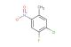 1-chloro-2-fluoro-5-methyl-4-nitrobenzene