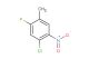 1-chloro-5-fluoro-4-methyl-2-nitrobenzene