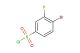 4-bromo-3-fluorobenzene-1-sulfonyl chloride