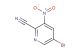 5-bromo-3-nitropyridine-2-carbonitrile