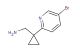 [1-(5-bromopyridin-2-yl)cyclopropyl]methanamine