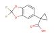 1-(2,2-difluoro-2H-1,3-benzodioxol-5-yl)cyclopropane-1-carboxylic acid