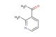 1-(2-methylpyridin-3-yl)ethan-1-one