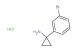 1-(3-bromophenyl)cyclopropan-1-amine hydrochloride