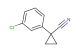 1-(3-chlorophenyl)cyclopropane-1-carbonitrile