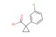 1-(3-chlorophenyl)cyclopropane-1-carboxylic acid