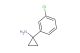 1-(3-chlorophenyl)cyclopropan-1-amine