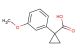 1-(3-methoxyphenyl)cyclopropane-1-carboxylic acid