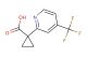1-[4-(trifluoromethyl)pyridin-2-yl]cyclopropane-1-carboxylic acid