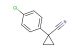 1-(4-chlorophenyl)cyclopropane-1-carbonitrile