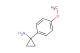 1-(4-methoxyphenyl)cyclopropan-1-amine