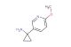 1-(6-methoxypyridin-3-yl)cyclopropan-1-amine