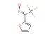 N-[2,2,2-trifluoro-1-(furan-2-yl)ethylidene]hydroxylamine