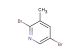 2,5-dibromo-3-methylpyridine