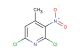2,6-dichloro-4-methyl-3-nitropyridine