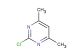 2-chloro-4,6-dimethylpyrimidine