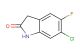 6-chloro-5-fluoro-2,3-dihydro-1H-indol-2-one