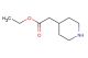 ethyl 2-(piperidin-4-yl)acetate