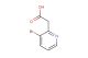 2-(3-bromopyridin-2-yl)acetic acid
