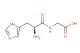 2-[(2S)-2-amino-3-(1H-imidazol-5-yl)propanamido]acetic acid