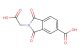 2-(carboxymethyl)-1,3-dioxo-2,3-dihydro-1H-isoindole-5-carboxylic acid