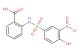2-(4-hydroxy-3-nitrobenzenesulfonamido)benzoic acid
