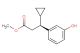 methyl (3S)-3-cyclopropyl-3-(3-hydroxyphenyl)propanoate
