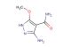 3-amino-5-methoxy-1H-pyrazole-4-carboxamide