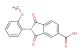 2-(2-methoxyphenyl)-1,3-dioxo-2,3-dihydro-1H-isoindole-5-carboxylic acid