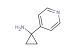 1-(pyridin-4-yl)cyclopropan-1-amine