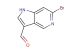 6-bromo-1H-pyrrolo[3,2-c]pyridine-3-carbaldehyde
