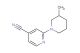 2-(3-methylpiperidin-1-yl)pyridine-4-carbonitrile
