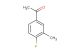 1-(4-fluoro-3-methylphenyl)ethan-1-one