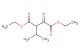 1,4-diethyl 2-oxo-3-(propan-2-yl)butanedioate