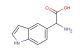 2-amino-2-(1H-indol-5-yl)acetic acid