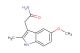 2-(5-methoxy-2-methyl-1H-indol-3-yl)acetamide