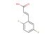 (2E)-3-(2,5-difluorophenyl)prop-2-enoic acid