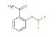 1-[2-(difluoromethoxy)phenyl]ethan-1-one