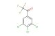 2,2,2-trifluoro-1-(3,4,5-trichlorophenyl)ethan-1-one