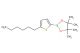 2-(5-hexylthiophen-2-yl)-4,4,5,5-tetramethyl-1,3,2-dioxaborolane