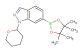 1-(oxan-2-yl)-6-(tetramethyl-1,3,2-dioxaborolan-2-yl)-1H-indazole