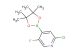 2-chloro-5-fluoro-4-(tetramethyl-1,3,2-dioxaborolan-2-yl)pyridine